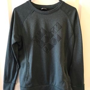 Green North Face Women’s Sweatshirt